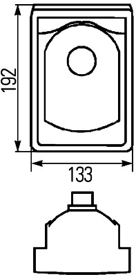 HELLA 2SB 008 805-201 Luce posteriore