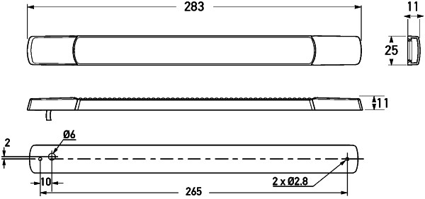 HELLA 2ZR 980 889-311 Luce di retromarcia