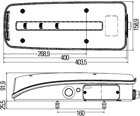 HELLA 2VP 012 381-281 Luce posteriore