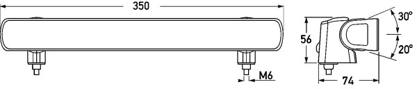 HELLA 1GJ 958 040-501 munkafényszóró