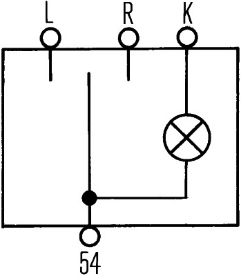 HELLA 6BA 001 771-041 Leva devio guida