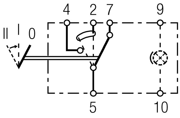 HELLA 6RH 007 832-411 Interruttore/Comando/Innesto