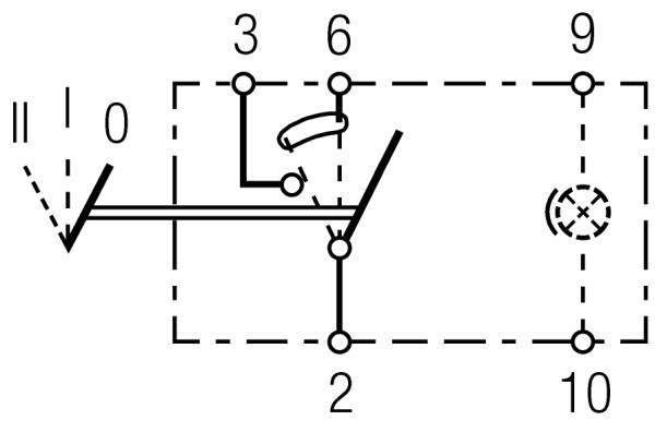 HELLA 6RH 007 832-441 Interruttore/Comando/Innesto