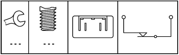 HELLA 6DD 008 622-621 Interruttore luce freno