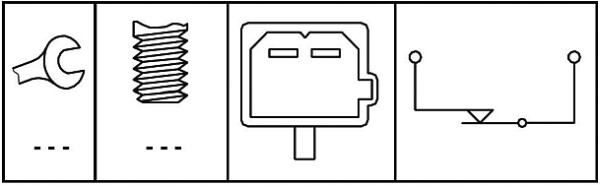 HELLA 6DD 008 622-721 Innesto, Azionamento frizione (Controllo motore)