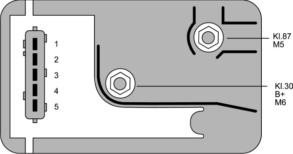 HELLA 4RV 008 188-271 Centralina, Tempo incandescenza