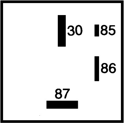 HELLA 4RP 008 189-151 Relè, Pompa carburante