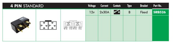 LUCAS ELECTRICAL SRB526...