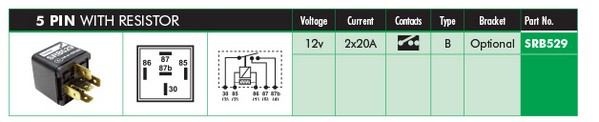 LUCAS ELECTRICAL SRB529...