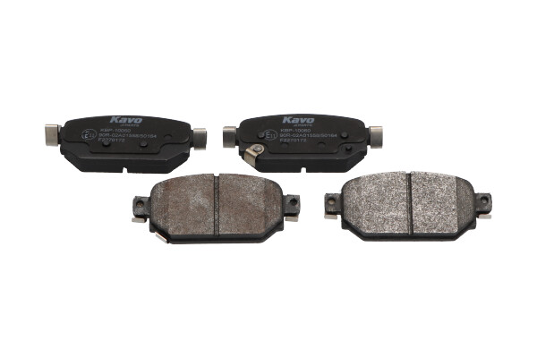 KAVO PARTS KBP-10060 Sada brzdových platničiek kotúčovej brzdy