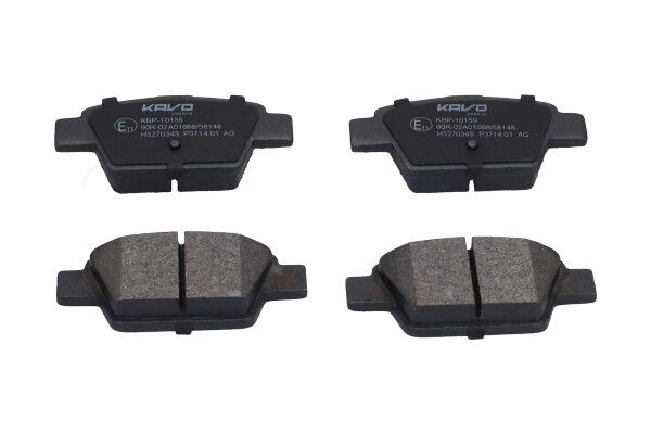 KAVO PARTS KBP-10159 Sada brzdových platničiek kotúčovej brzdy