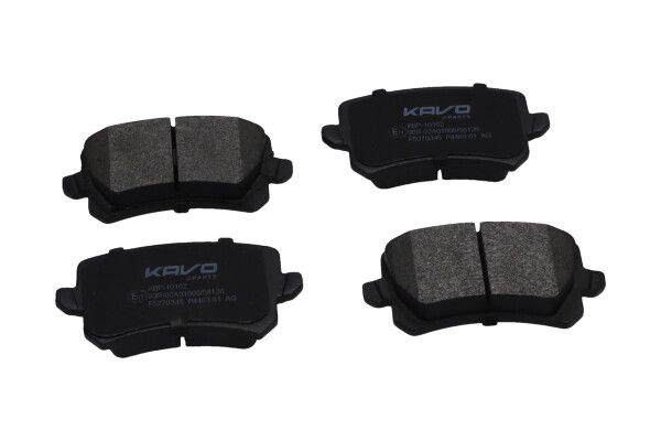 KAVO PARTS KBP-10162 Sada brzdových platničiek kotúčovej brzdy