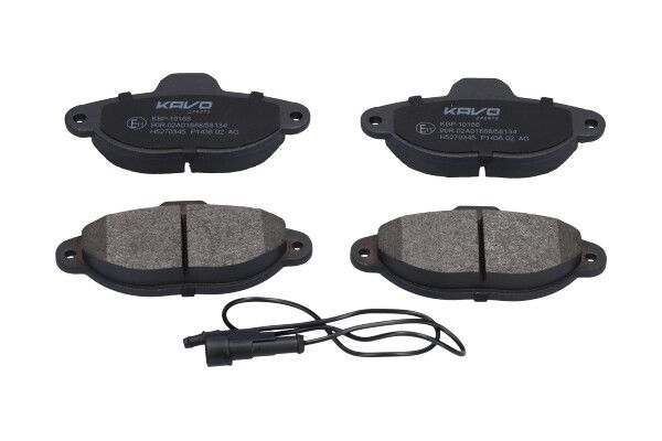 KAVO PARTS KBP-10166 Sada brzdových platničiek kotúčovej brzdy