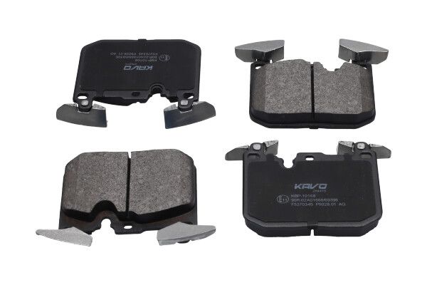 KAVO PARTS KBP-10168 Sada brzdových platničiek kotúčovej brzdy