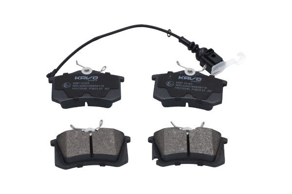 KAVO PARTS KBP-10183 Sada brzdových platničiek kotúčovej brzdy