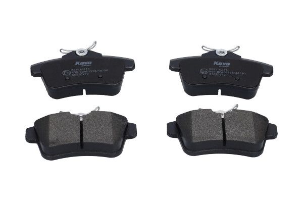 KAVO PARTS KBP-10213 Sada brzdových platničiek kotúčovej brzdy