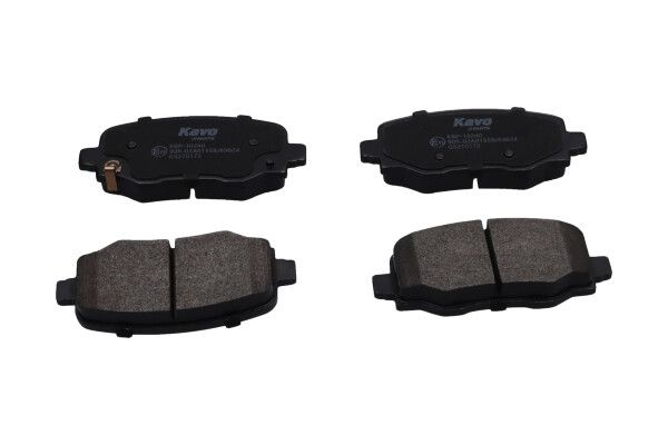 KAVO PARTS KBP-10240 Sada brzdových platničiek kotúčovej brzdy