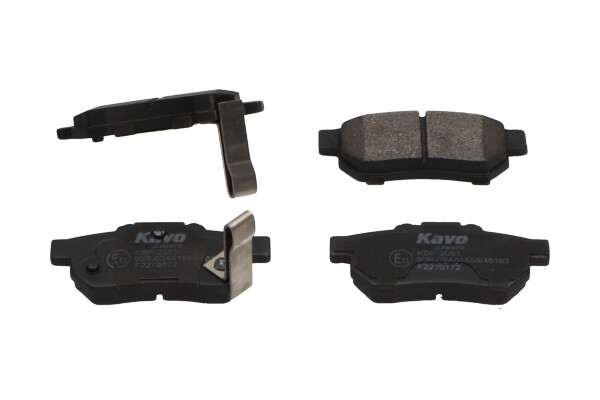KAVO PARTS KBP-2051 Sada brzdových platničiek kotúčovej brzdy