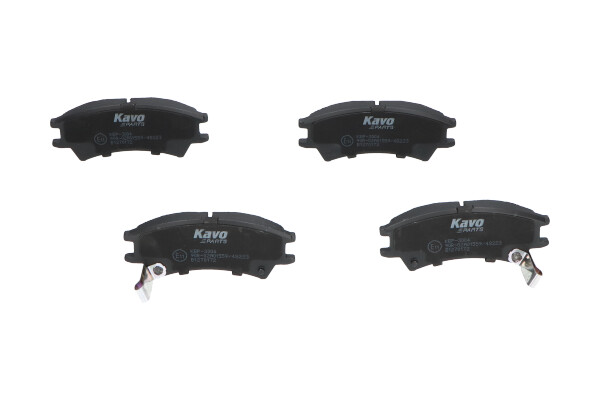 KAVO PARTS KBP-3004 Sada brzdových platničiek kotúčovej brzdy