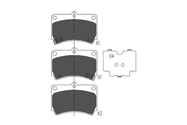 KAVO PARTS KBP-4501 Kit...