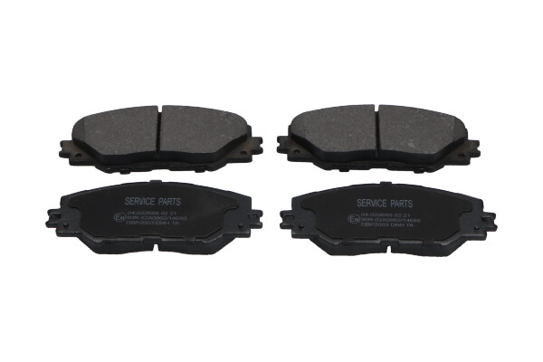 KAVO PARTS KBP-9026 Sada brzdových platničiek kotúčovej brzdy