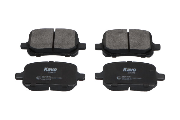 KAVO PARTS KBP-9051 Sada brzdových platničiek kotúčovej brzdy
