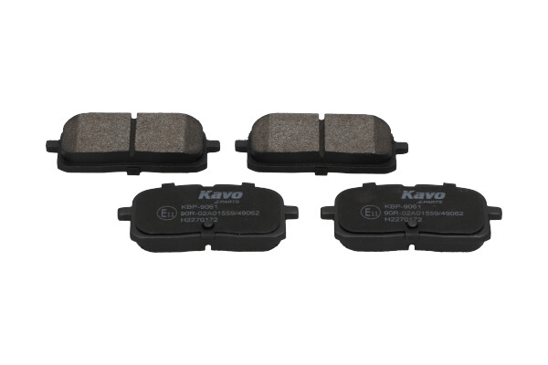 KAVO PARTS KBP-9061 Sada brzdových platničiek kotúčovej brzdy