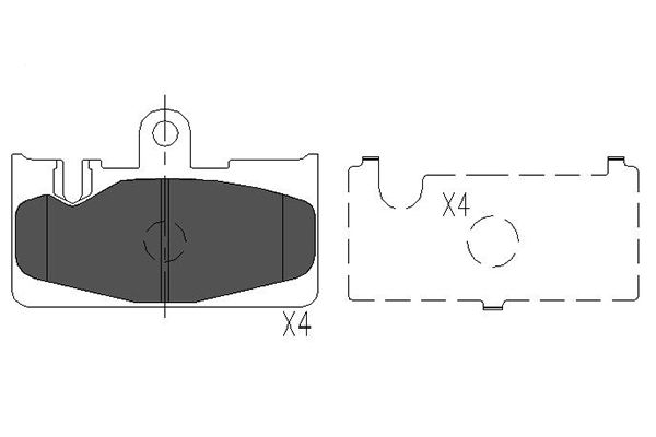 KAVO PARTS KBP-9073...