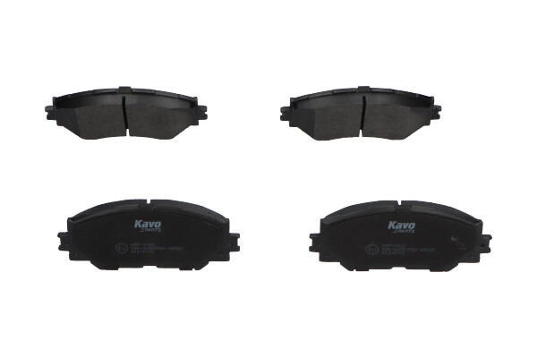KAVO PARTS KBP-9120 Sada brzdových platničiek kotúčovej brzdy