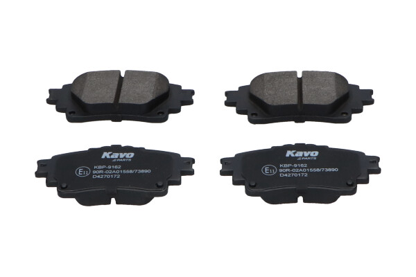 KAVO PARTS KBP-9162 Sada brzdových platničiek kotúčovej brzdy