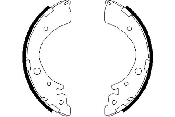 KAVO PARTS KBS-2907 Brake...