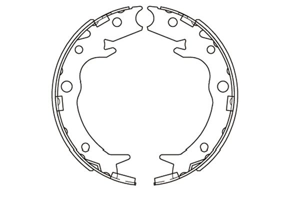 KAVO PARTS KBS-2908 Brake...
