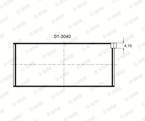 GLYCO 01-3040/5 STD Stempelstanglager