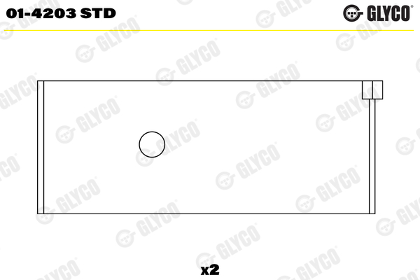 GLYCO 01-4203 STD Ρουλεμάν...
