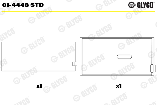 GLYCO 01-4448 STD Ρουλεμάν...