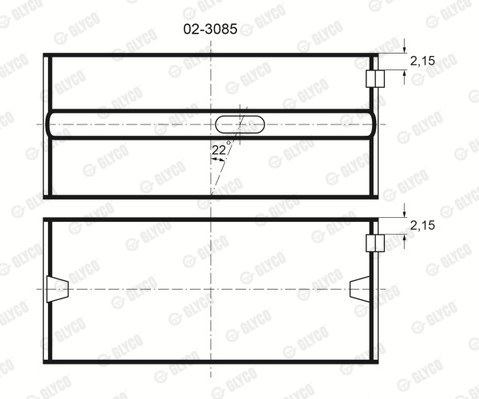 GLYCO 02-3085 Ρουλεμάν
