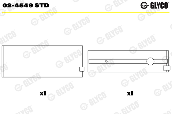 GLYCO 02-4549 STD Κουζινέτα...