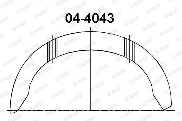 GLYCO 04-4043 Ρουλεμάν