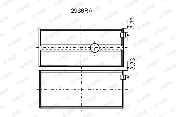 GLYCO 2966RA Bearing