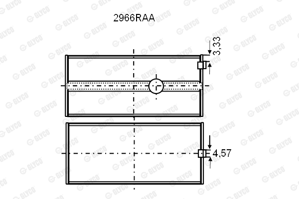 GLYCO 2966RAA Bearing