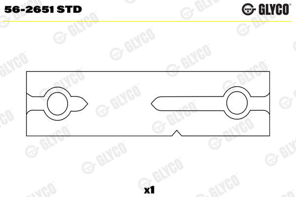GLYCO 56-2651 STD Bushing, rocker arm for AGCO ALLIS AGRALE AUDI DEUTZ-FAHR EL DETALLE FENDT IVECO KRAMER MAGIRUS-DEUTZ