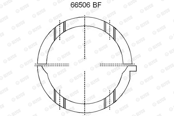 GLYCO 66506BF Ρουλεμάν