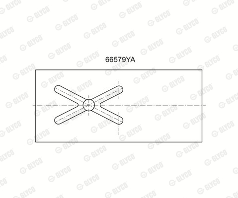GLYCO 66579YA Ρουλεμάν