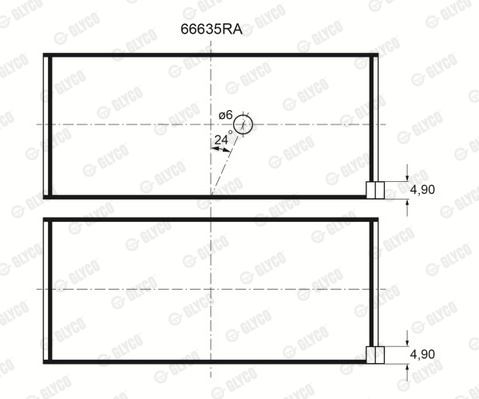 GLYCO 66635RA Ρουλεμάν