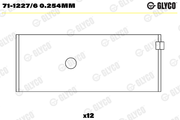 GLYCO 71-1227/6 0.254mm...