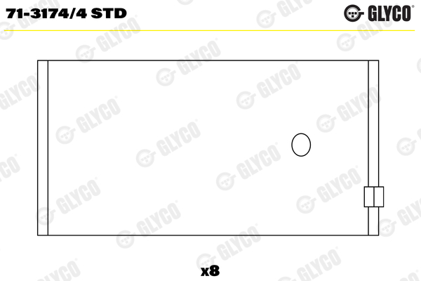 GLYCO 71-3174/4 STD...