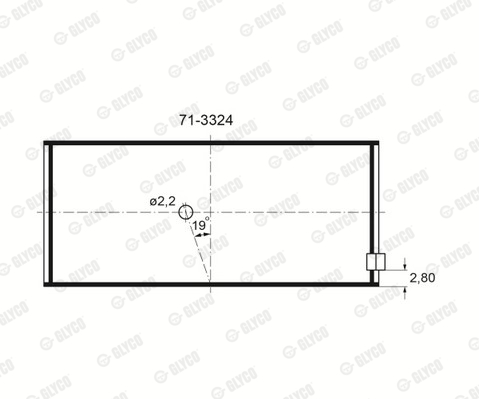 GLYCO 71-3324 Ρουλεμάν
