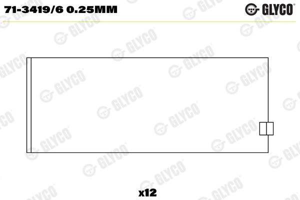 GLYCO 71-3419/6 0.25mm...