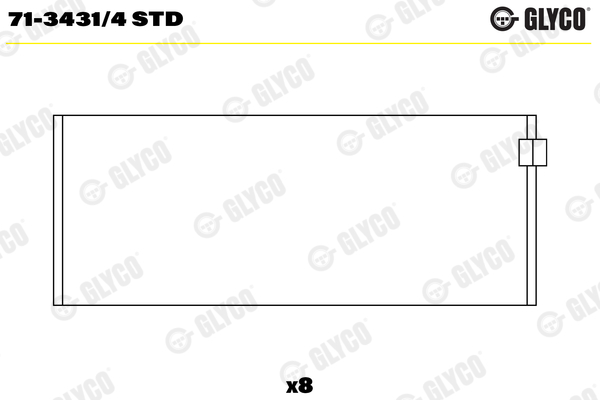 GLYCO 71-3431/4 STD...