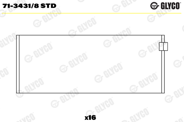 GLYCO 71-3431/8 STD...
